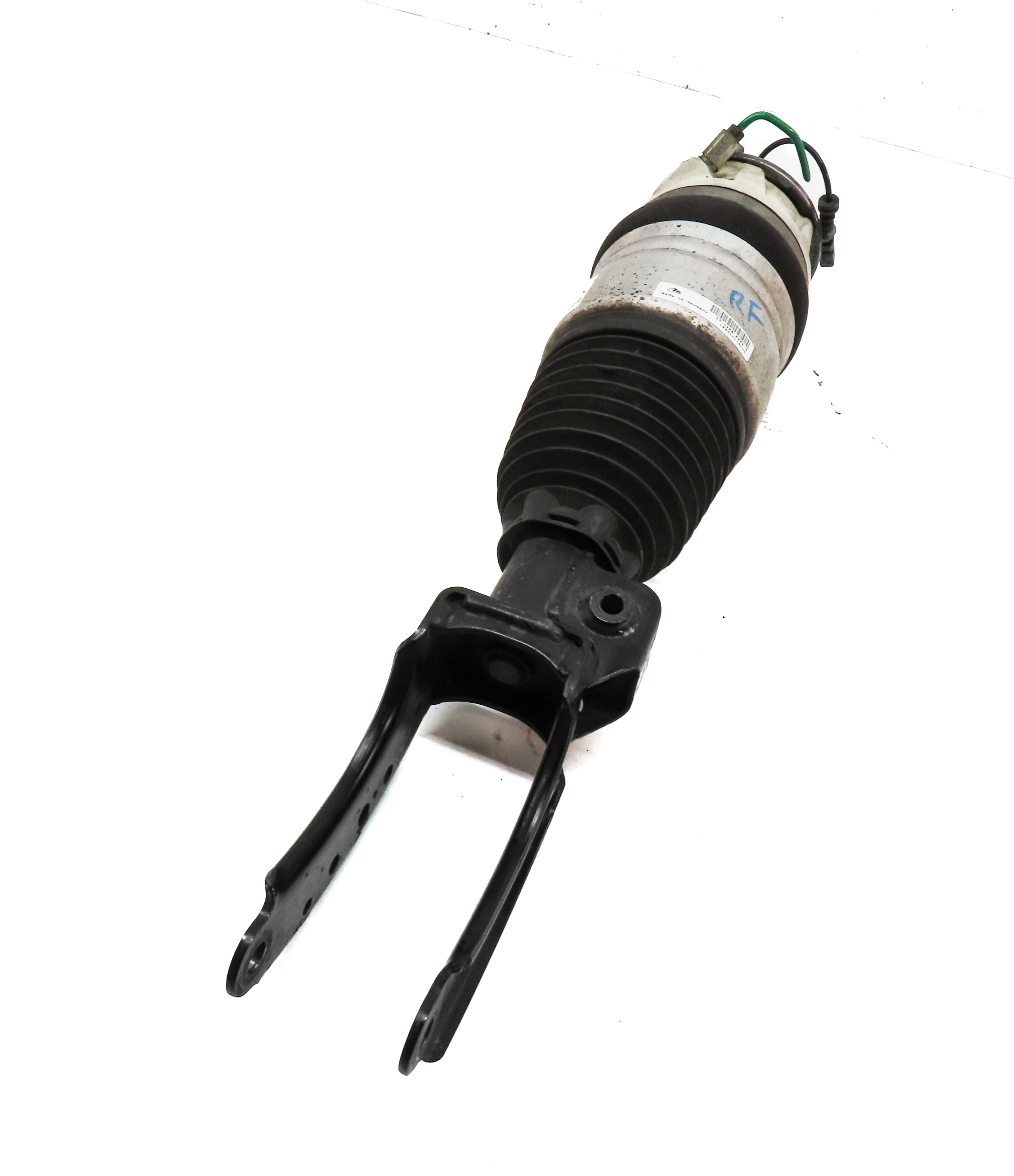 11-18 PORSCHE CAYENNE (958) RIGHT FRONT PASSENGER AIR SUSPENSION VDC SHOCK STRUT — exact item pictured